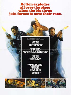 فیلم سه مرد در راه سخت Three the Hard Way 1974