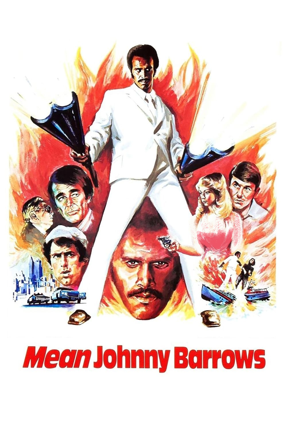 فیلم جانی باروز Mean Johnny Barrows 1975