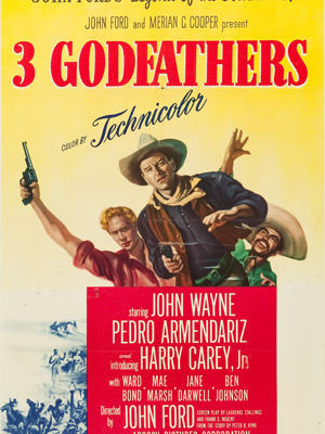 فیلم سه پدر خوانده 3 Godfathers 1948
